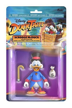 PATOAVENTURAS FIGURA 10 CM SCROOGE MCDUCK REACTION SERIES                  