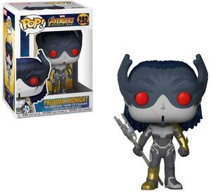 LOS VENGADORES INFINITY WAR FIG 9 CM PROXIMA MIDNIGHT VINYL POP! FUNKO 292 