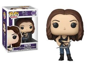 BUFFY CAZAVAMPIROS FIGURA 9 CM FAITH VINYL POP! FUNKO 597                  
