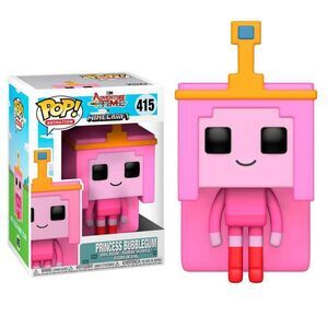 HORA DE AVENTURAS FIGURA 9 CM PRINCESS BUBBLEGUM POP! MINECRAFT S1 F-415   