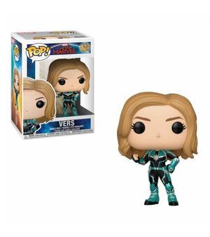 Portada de CAPITAN MARVEL FIG 15CM POP CAPITANA MARVEL VERS
