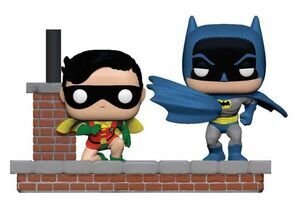 BATMAN FIG 9CM POP MOMENT LOOK BATMAN Y ROBIN 1964                         