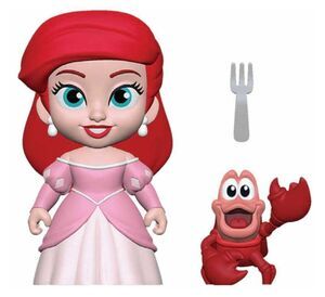LA SIRENITA FIG 8CM POP 5 STAR ARIEL PRINCESS                              
