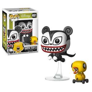 Portada de PESADILLA ANTES DE NAVIDAD FIG 9 CM VAMPIRE TEDDY WITH DUCK POP! FUNKO 461 