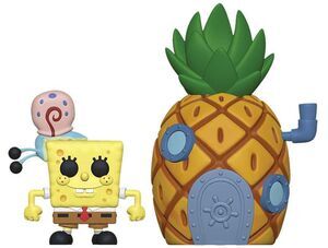 BOB ESPONJA FIG 9CM POP BOB ESPONJA Y PIA                                 