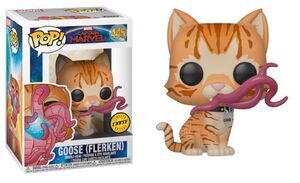 CAPITANA MARVEL FIG 9CM POP GOOSE (FLERKEN) (CHASE)                        