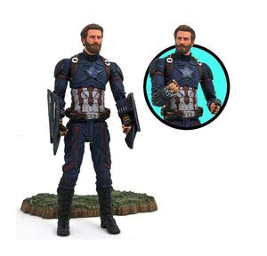 LOS VENGADORES INFINITY WAR FIGURA 18 CM CAPITAN AMERICA MARVEL SELECT     