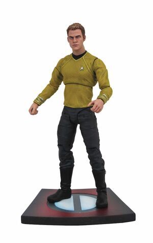 STAR TREK FIGURA 18 CM KIRK MOVIE SELECT ACTION FIGURE                     