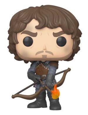 JUEGO DE TRONOS FIG 9CM POP THEON CON FLECHAS LLAMEANTES                   