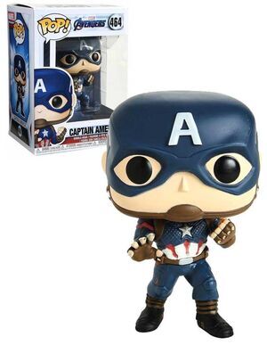 VENGADORES ENDGAME FIG 9CM POP CAPITAN AMERICA ED. ESPECIAL                