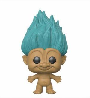 TROLLS CLASSIC FIG 9CM POP TEAL TROLL                                      