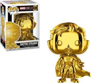 MARVEL STUDIOS FIGURA 9 CM DOCTOR STRANGE (CHROME) POP! FUNKO 439          