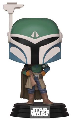 STAR WARS THE MANDALORIAN FIG 9CM POP COVERT MANDALORIAN                   