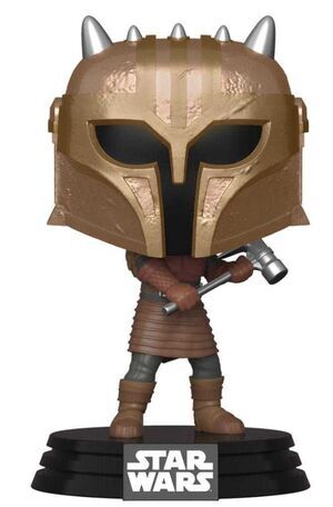 STAR WARS THE MANDALORIAN FIG 9CM POP THE ARMOR                            