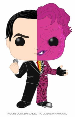 BATMAN FOREVER FIG 9CM POP DOS CARAS                                       