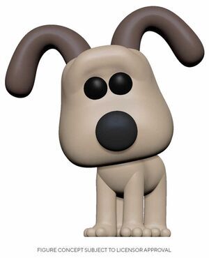 Portada de WALLACE & GROMIT FIG 9CM POP GROMIT                                        
