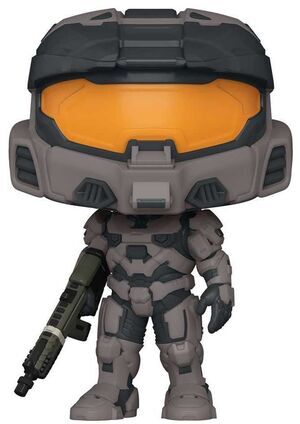 HALO INFINITE FIG 9CM POP MARK VII CON RIFLE COMMANDO                      