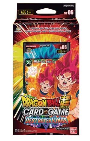 DRAGON BALL TCG SPECIAL PACK 6. DESTROYER KINGS                            