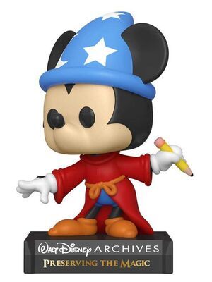 MICKEY MOUSE FIG 9CM POP SORCERER MICKEY                                   