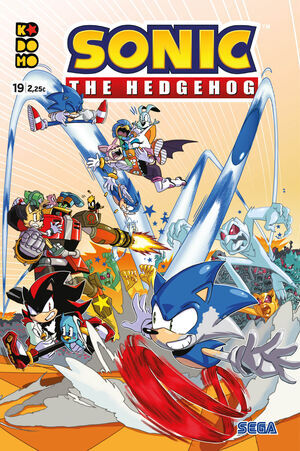 SONIC THE HEDHEGOG #19 (GRAPA - ECC)