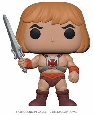 MASTERS OF THE UNIVERSE FIG 9CM POP HE-MAN                                 