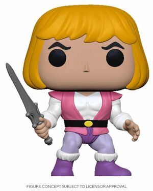 MASTERS OF THE UNIVERSE FIG 9CM POP PRINCE ADAM                            
