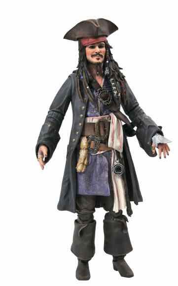 JACK SPARROW VERSION DELUXE FIGURA 18 CM PIRATES OF THE CARIBBEAN ACTION FIGURE