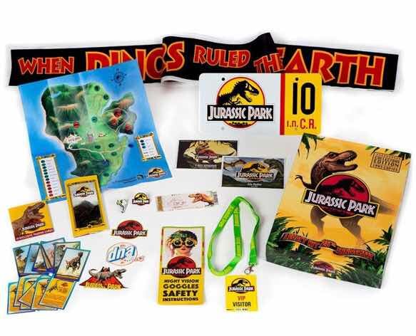 JURASSIC PARK LEGACY CAJA KIT EDICION 1993