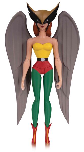 HAWKGIRL FIGURA 13.5 CM JUSTICE LEAGUE ANIMATED ACTION FIGURE DC UNIVERSE