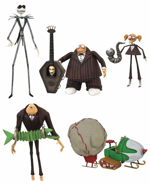 NIGHTMARE BEFORE CHRISTMAS SURTIDO FIG. SERIE 9 ACTION FIGURE NIGHTMARE BEFORE C