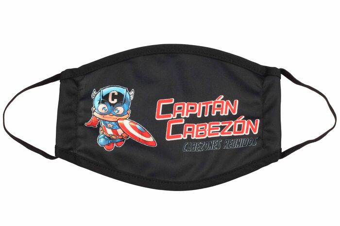 MASCARILLA INFANTIL CAPITAN CABEZON CABEZONES