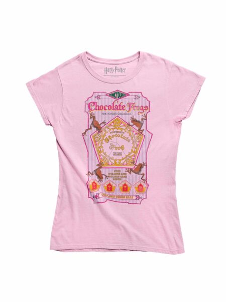 CAMISETA HARRY POTTER CHOCOLATE FROGS T-L