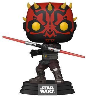 STAR WARS CLONE WARS FIG 9CM POP DARTH MAUL                                