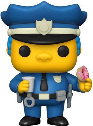 LOS SIMPSON FIG 9CM POP JEFE WIGGUM                                        