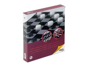 AJEDREZ-DAMAS-BACKGAMMON MAGNETICO CUADRADO                                