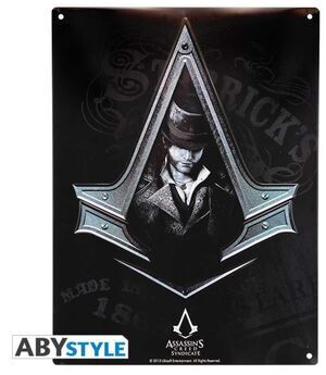 ASSASSIN'S CREED POSTER METAL 28X38XM SYNDICATE                            