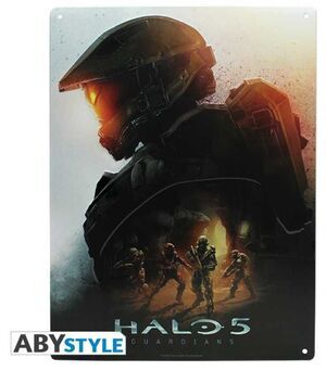 HALO POSTER METAL 28X38XM KEYART                                           