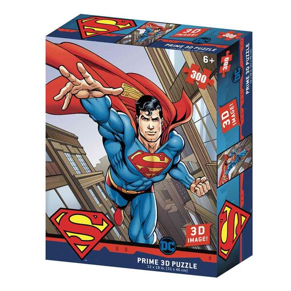 SUPERMAN PUZLE LENTICULAR 300 PIEZAS DC COMICS