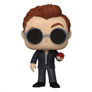 GOOD OMENS FIGURA 9 CM CROWLEY POP! TELEVISION FUNKO 1078