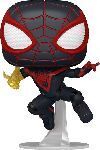 SPIDERMAN FIG 9CM POP MILES MORALES CLASSIC SUIT                           