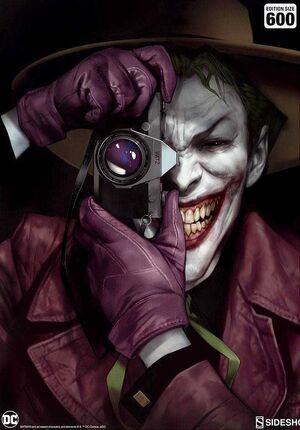 LITOGRAFIA DC COMICS THE KILLING JOKER 46 X 61CM - ENMARCADO               