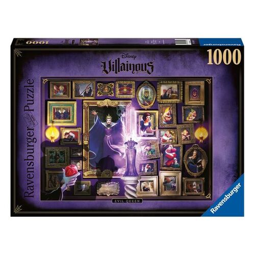 Disney Villainous Puzzle Blancanieves - Reina Malvada (1000 piezas)