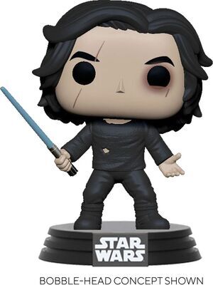 STAR WARS EPISODE IX POP! MOVIES VINYL FIGURA BEN SOLO W/BLUE SABER 9 CM