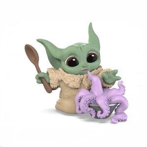 STAR WARS THE MANDALORIAN FIGURA 5;5 CM BABY YODA CON PULPO BOUNTY COLLECTION