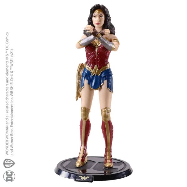 WONDER WOMAN CLASSIC OUTFIT FIGURA FLEXIBLE 19 CM BENDYFIG DC UNIVERSE WW 84 MOV