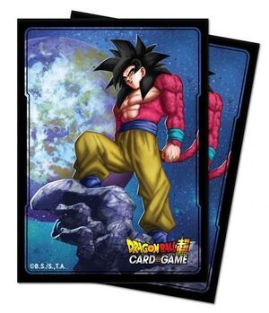 FUNDAS CARTAS DRAGON BALL SUPER STD DECK PROTECTOR SON GOKU (100)