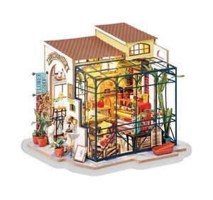 Portada de DIY MINIATURE HOUSE EMILY�S FLOWER SHOP                                    