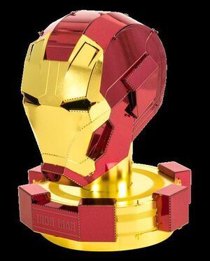 METAL EARTH MARVEL - IRON MAN HELMET                                       