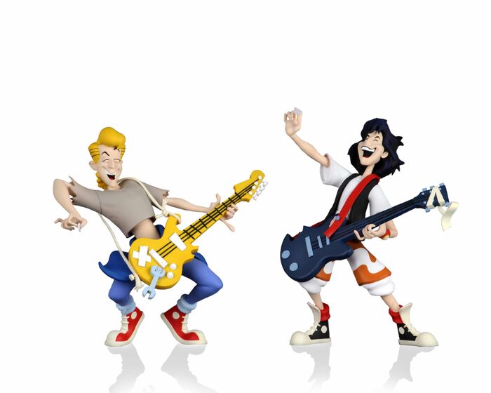 BILL Y TED PACK 2 FIG 15 CM SCALE ACTION BILL AND TEDS EXCELLENT ADVENTURE TOONY