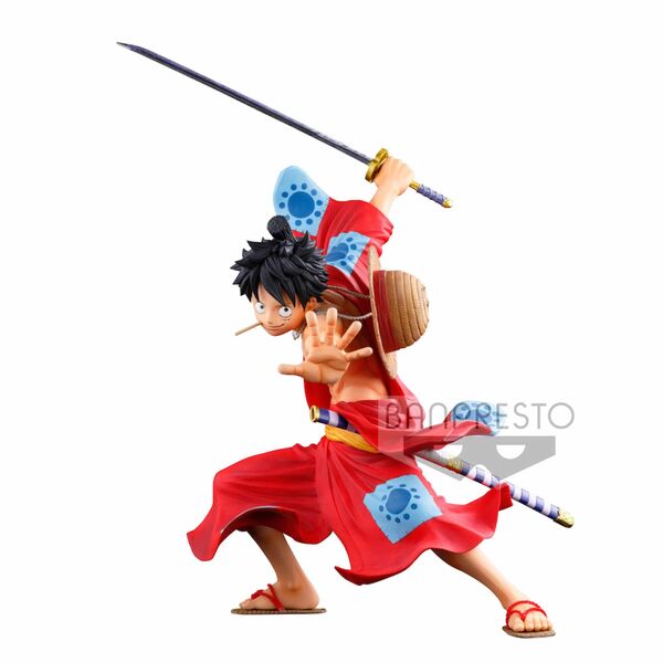 MONKEY D LUFFY FIGURA 19 CM ONE PIECE WORLD FIGURE COLOSSEUM 3 SUPER MASTER STAR